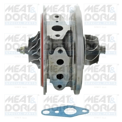 Core assembly, turbocharger